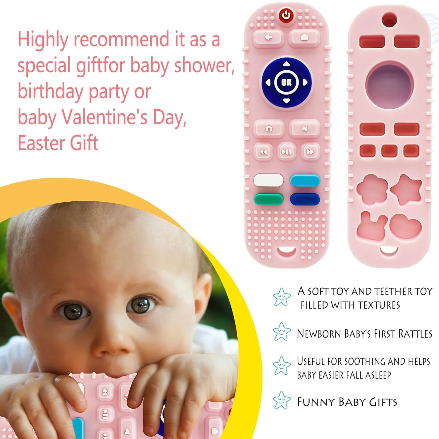 Силиконовые Прорезыватели Для Новорожденных Мягкие И Прочные В Форме Животных С