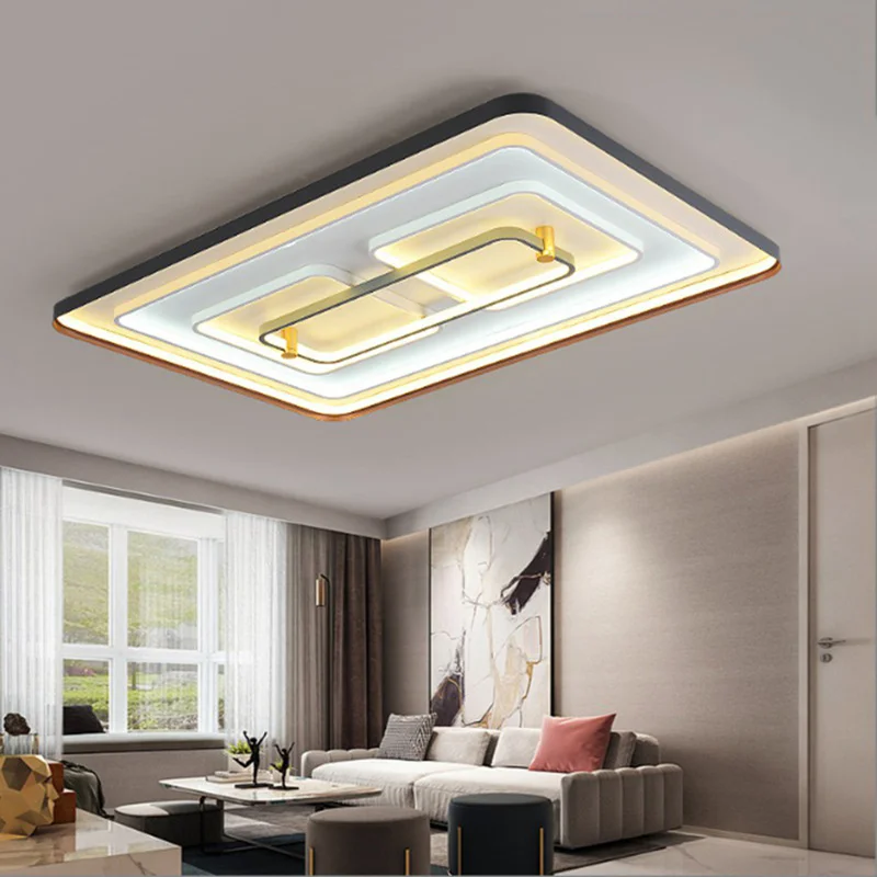 

Креативная потолочная лампа для гостиной, Современная интеллектуальная светодиодная Люстра для спальни, столовой, квартиры, модные комнатные декоративные лампы