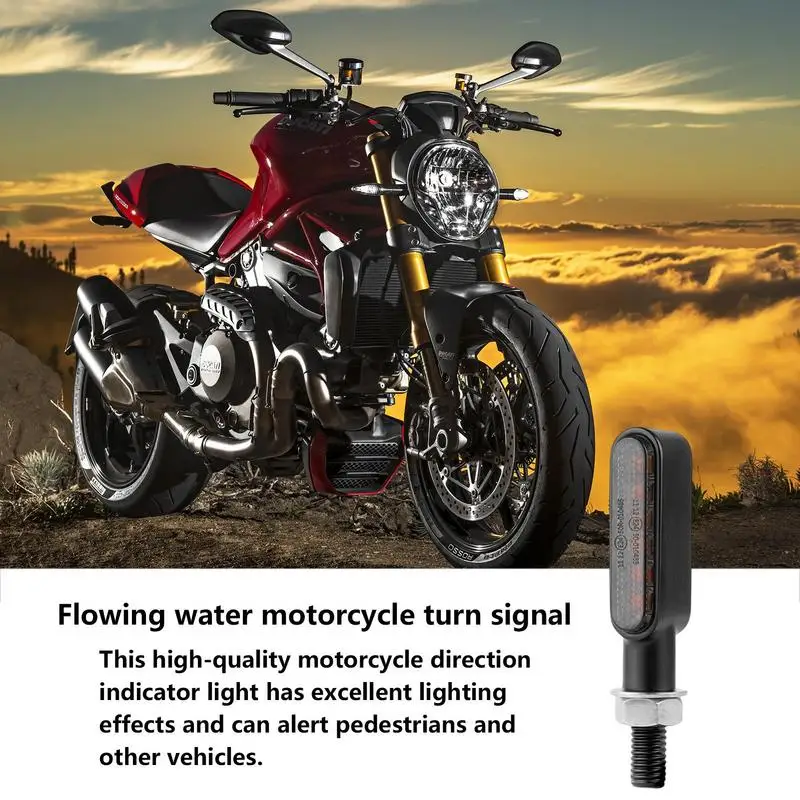 

Мотоциклетные поворотные сигналы, светодиодная лампа, универсальные Водонепроницаемые светодиодные поворотные сигналы для мотоциклов