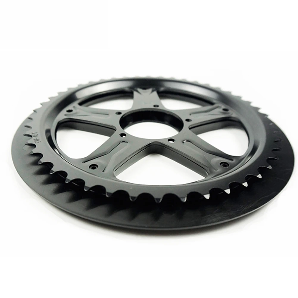 

Chainwheel Sprocket BBS02 48T Black Cycling Electric Bicycles For Bafang Lightweight MidDrive Motor Steel + ABS