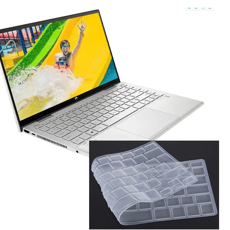 

Washable Laptop Silicone Keyboard Cover for HP Pavilion 14 X360 14t 14z 14-dv 14-dy 14-ec 14z-ec Notebook Protector Skin Case