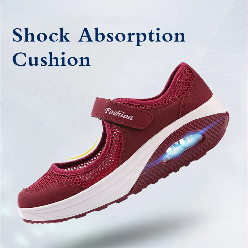 2021 Summer Fashion Women Flat Platform Shoes Woman Breathable Mesh Casual Shoes Moccasin Zapatos Mujer Ladies Boat Shoes