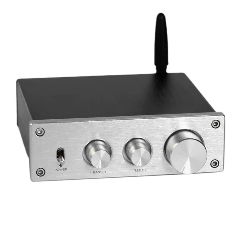 

Class D Subwoofer Amplifie 2X50W+1X100W With Bluetooth 5.0 HIFI Digital Stereo For Home Theater Audio
