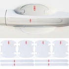 Автомобильная дверная ручка с защитой от столкновений, защитная эмблема, наклейки для Lincoln Navigator MK2 логи Continental MKX MKC MKZ MKS MKT Town