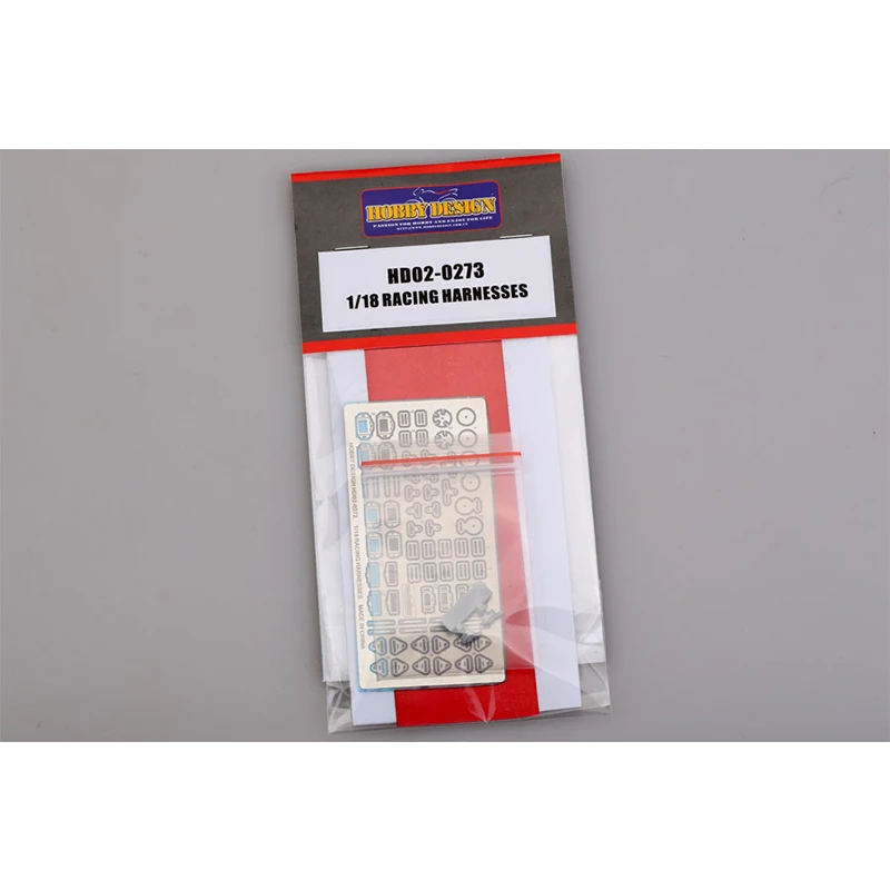

Hobby Design HD02-0273 1/18 Racing Harnesses （PE+Resin） Detail-up Set Assembly Model Car Metal Modifications Set