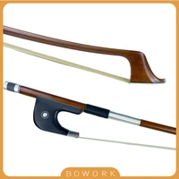 44 double bass bow mongolian horsehair germany style contrabass arco pernambuco ebony frog classic premium upright bass bow