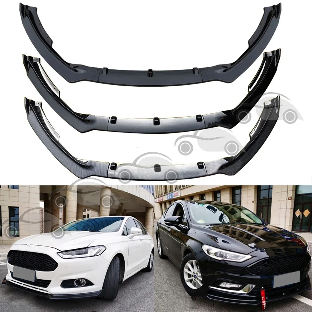 Передний бампер спойлер боковые нижние разветвители корпус для Ford Fusion Mondeo 2013-2016
