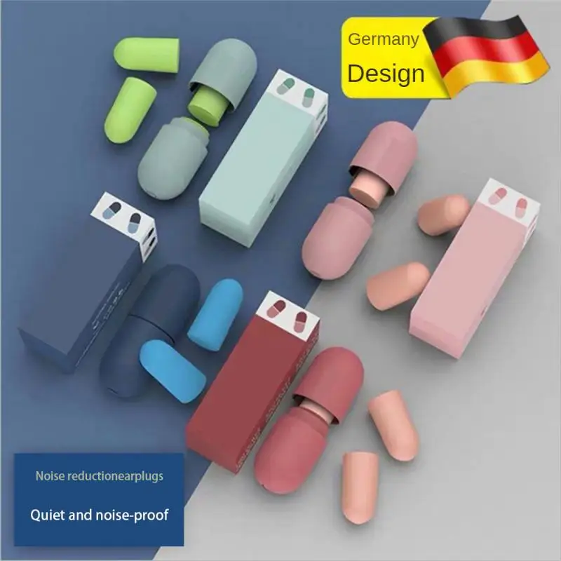 

Soft Slow Soundproof Anti-noise Mute Ear Plugs Sleeping Rebound