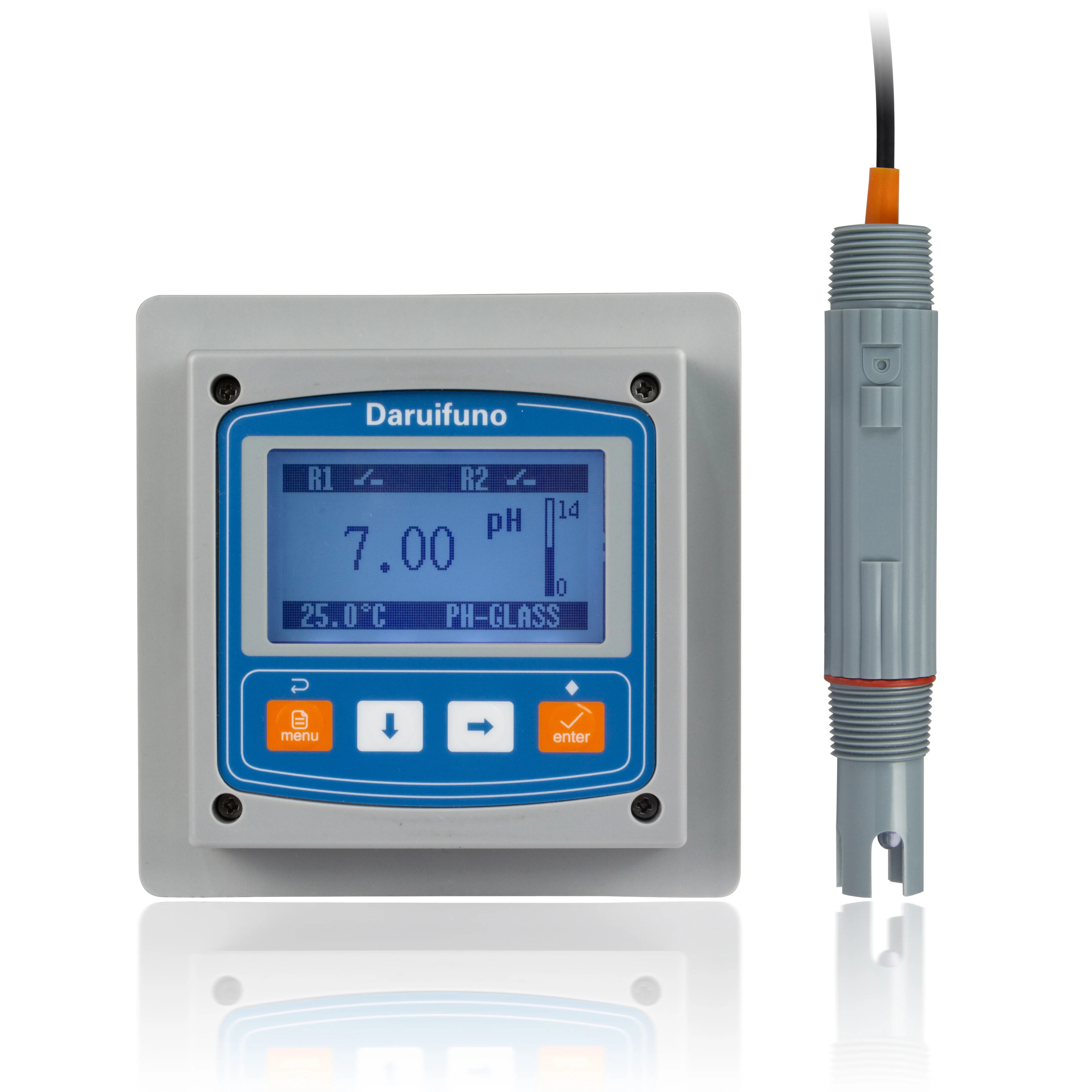 

100~240V RS485 Online pH/ORP Meter Controller for Dosing Control