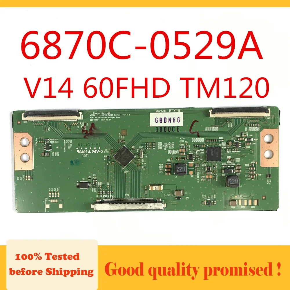 Фото 6870C-0529A Tcon Card 6870C Логическая плата 6870C 0529A V14 60FHD TM120 Оригинальная плата оборудования Placa TV Display Card T Con Board №1