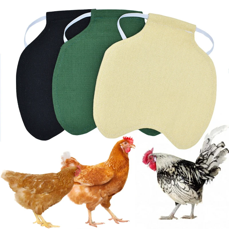 

Передник-седло для курицы, защитный передний передник-седло для курицы, защитное платье-держатель для жилета для птицы