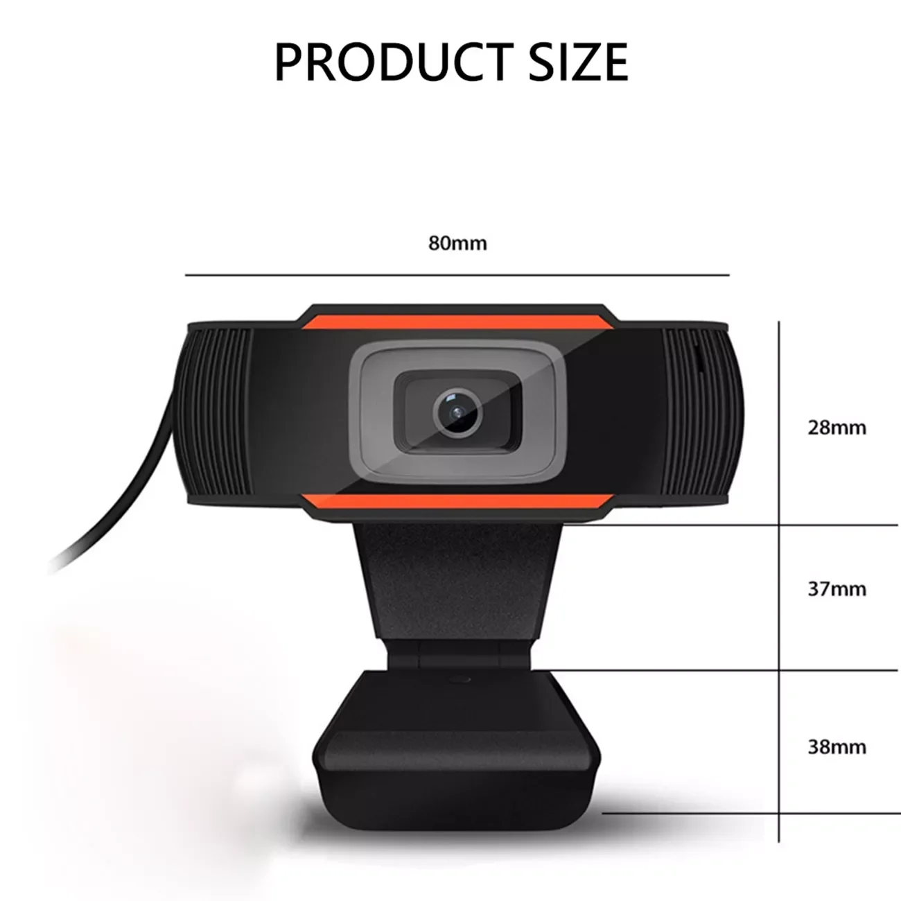 

Веб-камера Hd 1080P со съемной крышкой для обеспечения конфиденциальности