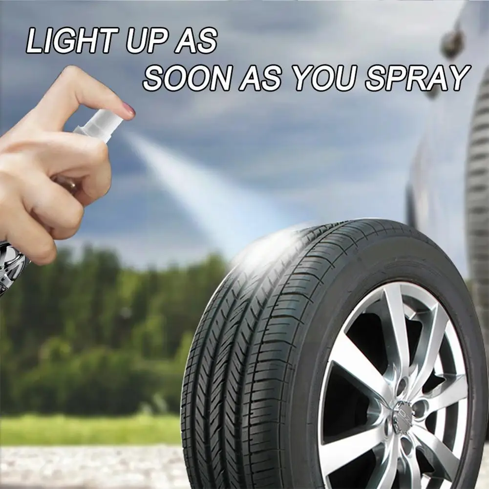 

30/50/100ml Car Tire Shine Spray Car Wheel Tire Cleaning Spraying Coating Refurbishing Cleaner Polishing Agent Wax Car Pain H1t5