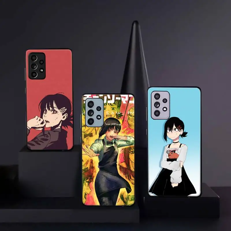 

Kobeni Higashiyama Chainsaw Man Phone Case For Samsung galaxy A S note 10 12 20 32 40 50 51 52 70 71 72 21 fe s ultra plus