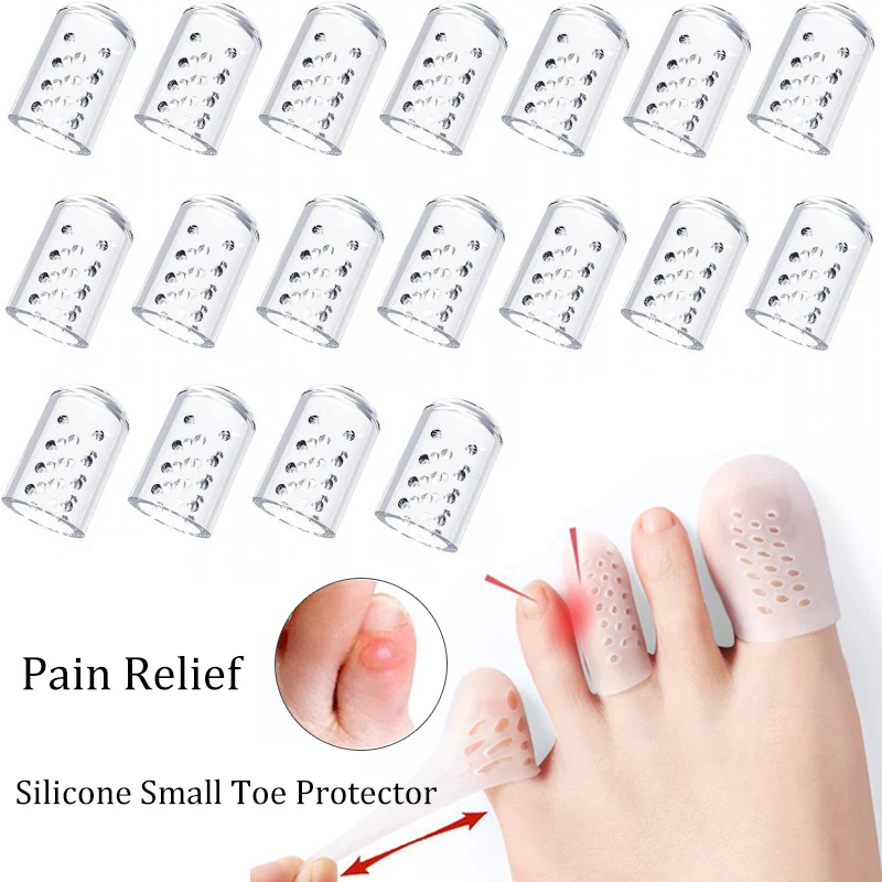 Мягкие силиконовые накладки на носок, облегчение боли, антифрикционная ...