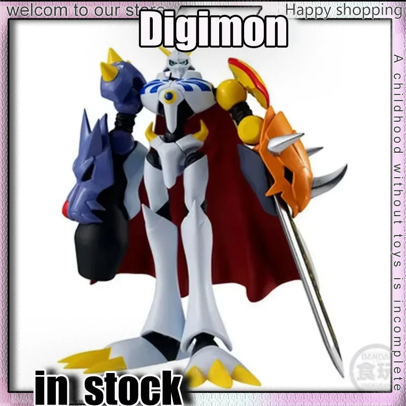 Фото Оригинальные фигурки Digimon Adventure от Bandai: War Greymon, Zudomon, Omegamon, Holy Angemon, Angewomon — коллекционные игрушки премиум-качества, отличный подарок №1