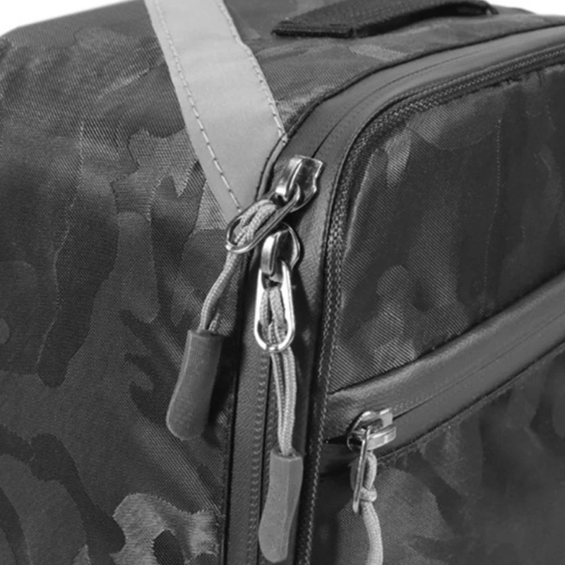 Black Camouflage Bike Bag For Bicycle Accessories Rear Rack Carrier Seat Trunk Backpack