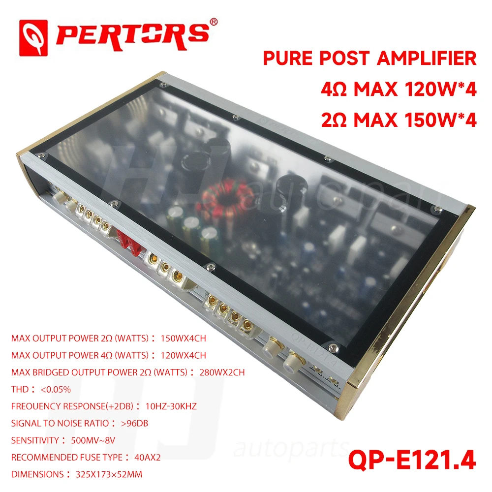 1 шт. автомобильный 4-полосный усилитель мощности 4*150 Вт