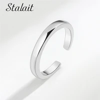 new round square mirror women rings fashion simple glossy open ring glossy oval heart geometric hand wedding accessories jewelry
