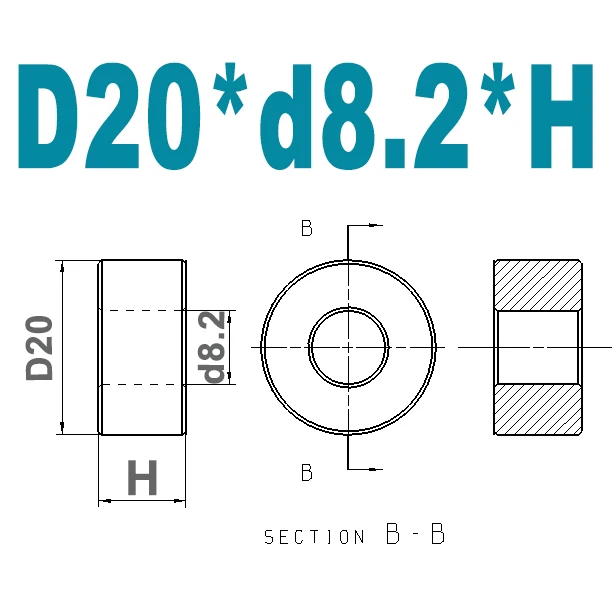 

Алюминиевые проставки Angooter 20 мм