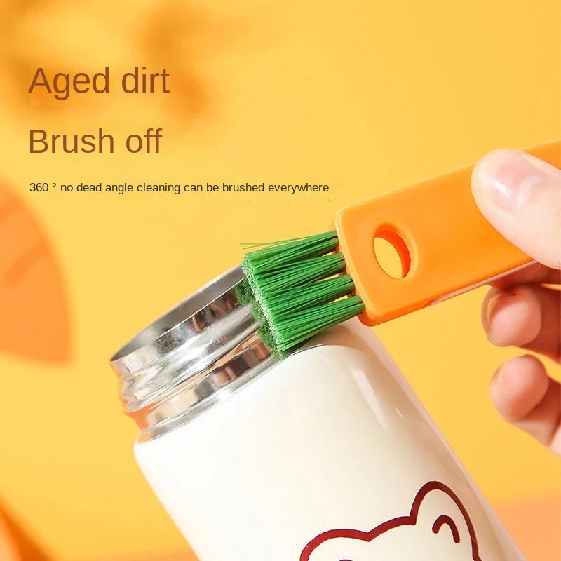 

Multi-Functional Tiny Cleaning Brush Drinking Straw Brush Crevice Detail Brush Cleaner Tools for Water Nursing Bottle Cup Cover