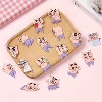 anime buriburi zaemon comic pig acrylic pins clothes decoration cute bag brooches students children toys