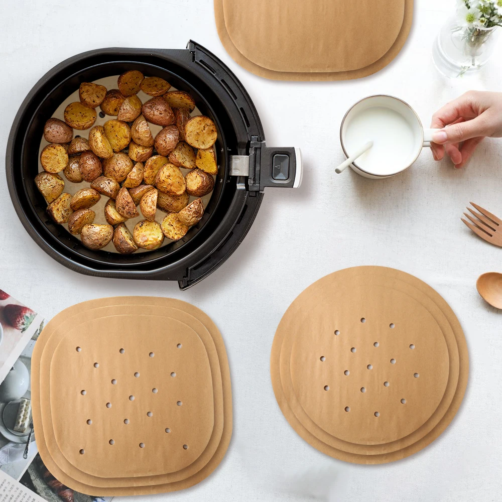 50 шт. одноразовые силиконовые салфетки для фритюрницы | Дом и сад