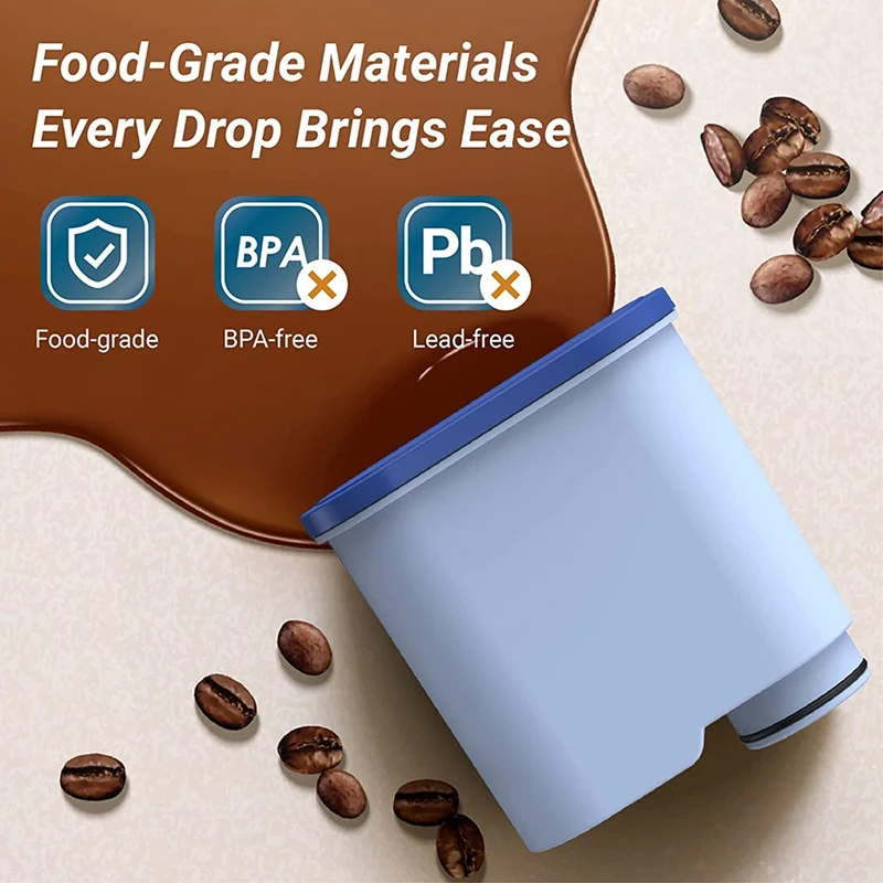 Сменный фильтр для воды совместимый с фильтром накипи Aquaclean CA6903 уменьшает в воде