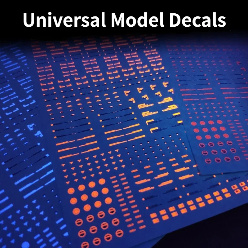HSIANG Модель Инструмент HMT-12101 ~ 12103 Универсальные Модельные Наклейки