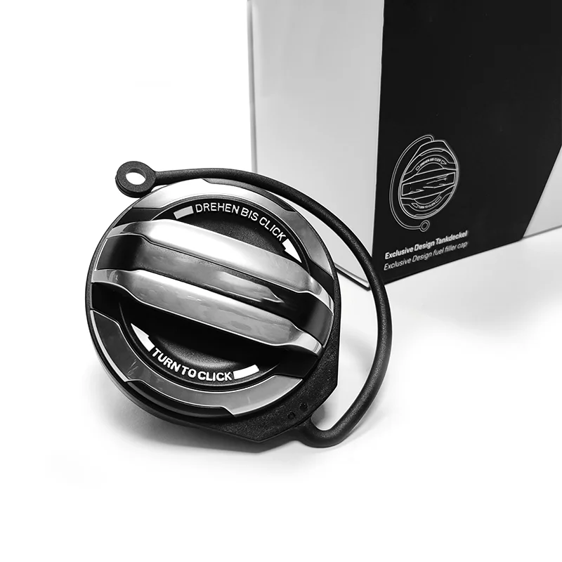 QDPATRICK 1 piece Aluminium Car Gas Cap OEM Genuine Aluminum-look For Porsche Cayenne Panamera 971 Macan 718