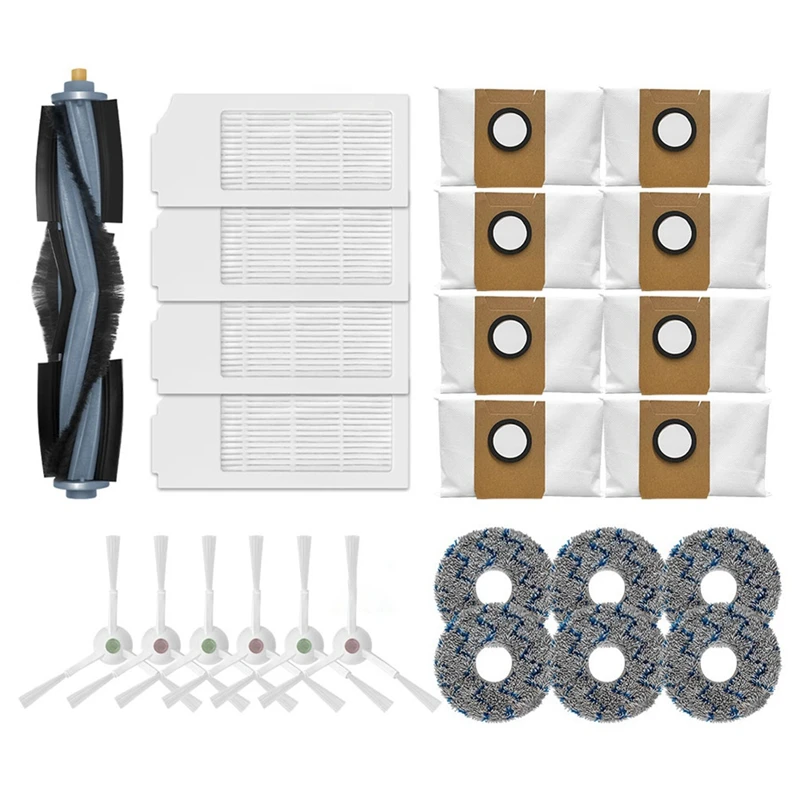 

Запчасти Для Ecovacs T10 Turbo/Omni, основная боковая щетка, НЕРА, фильтр, Швабра, ткань, замена
