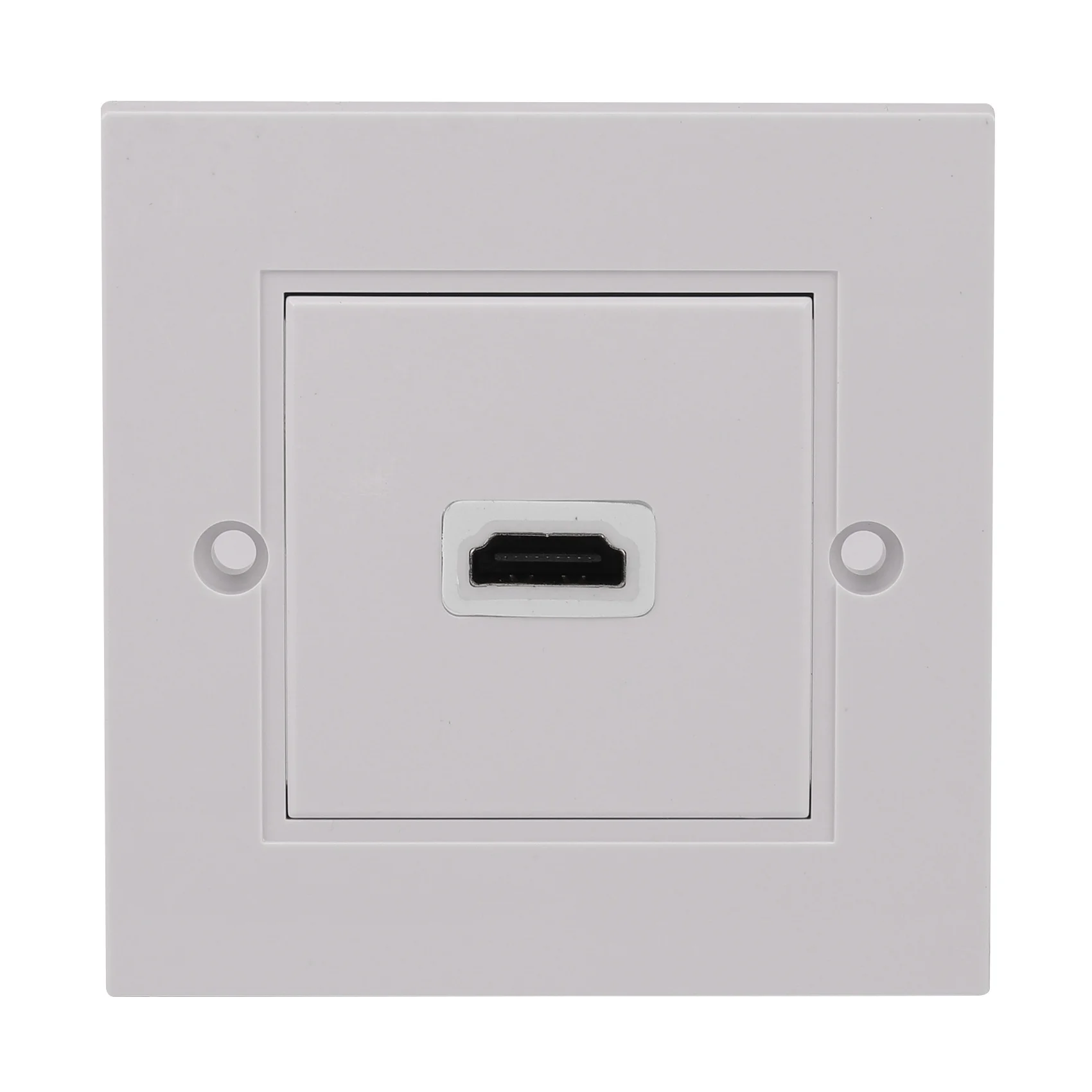 

Британская розетка с портом Hd Hdmi настенная панель британский с коротким кабелем видеоразъем зарядное устройство электрическая розетка (один порт)