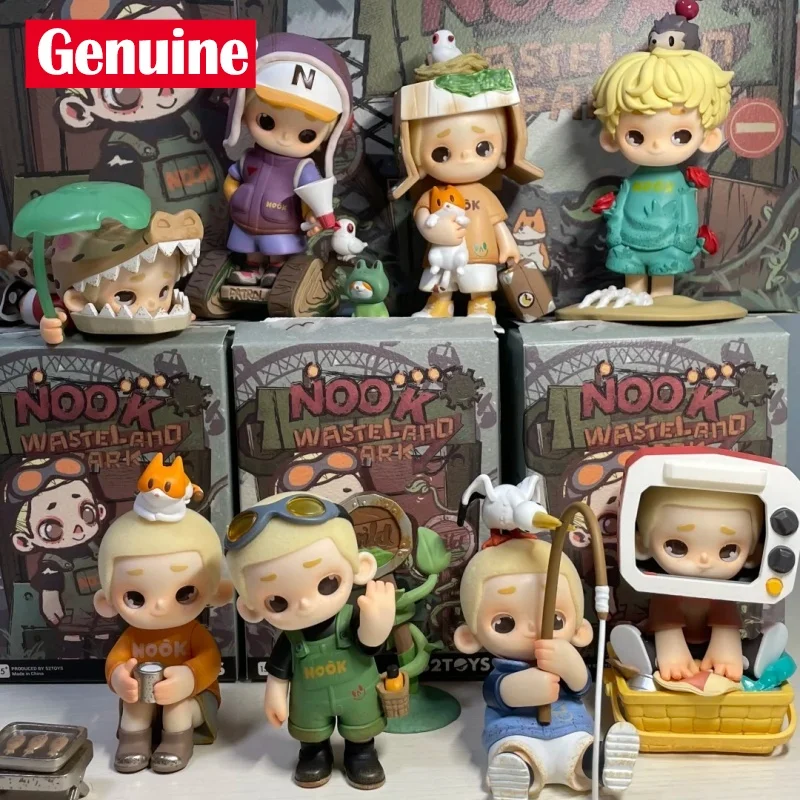 Фото Nook Wasteland Park Series Kawaii Аниме Фигурка Коллекционные куклы Милая игрушка в подарок для фанатов Модная слепая коробка №2