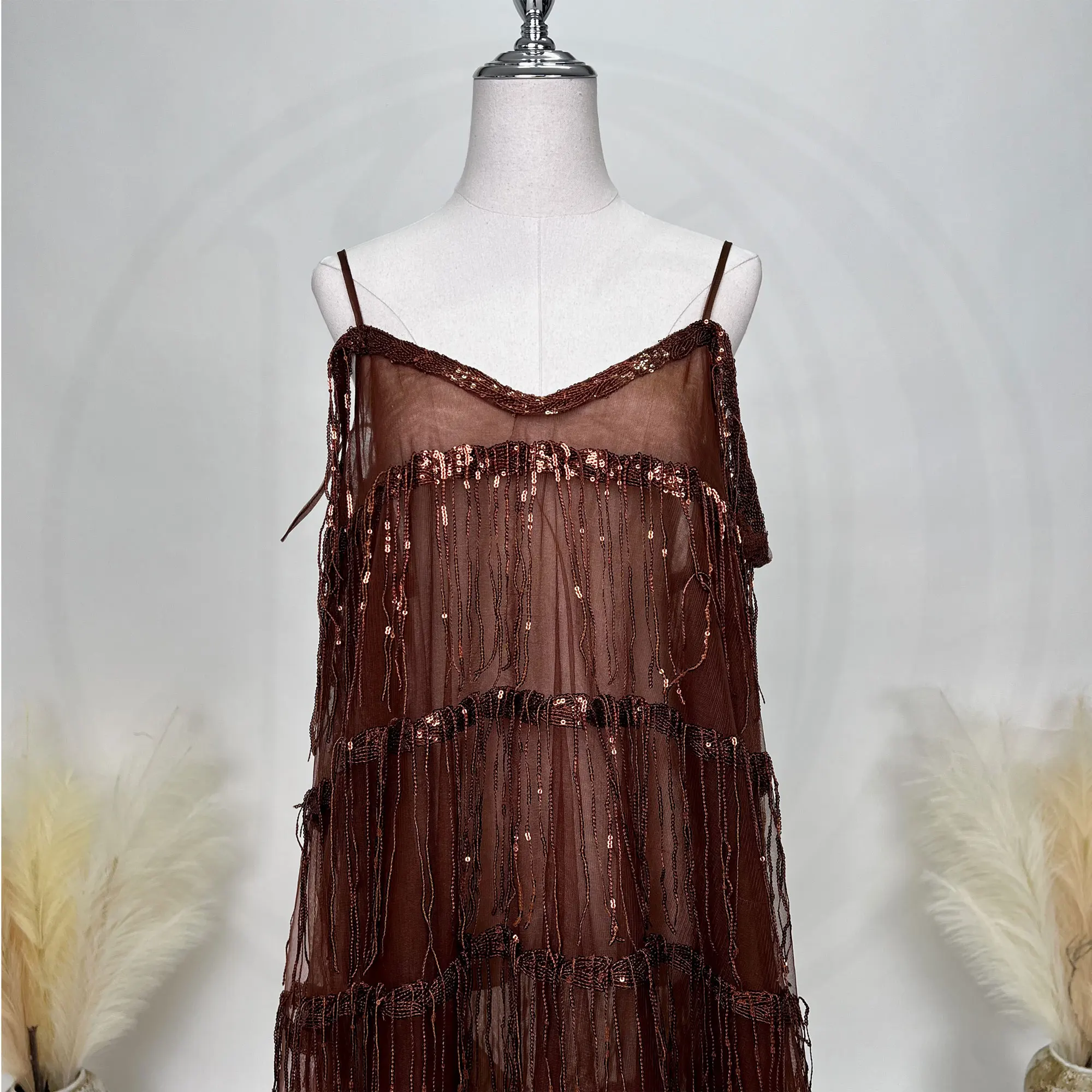 Платье для беременных с золотыми блестками Don &amp Judy Boho сексуальное платье без