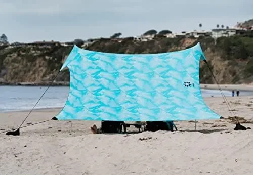 

Gigante Beach Tent, 8ft Tall, 11 x 11ft, Biggest Portable Beach Shade, UPF 50+ Sun Protection, Reinforced Corners and Cooler Po