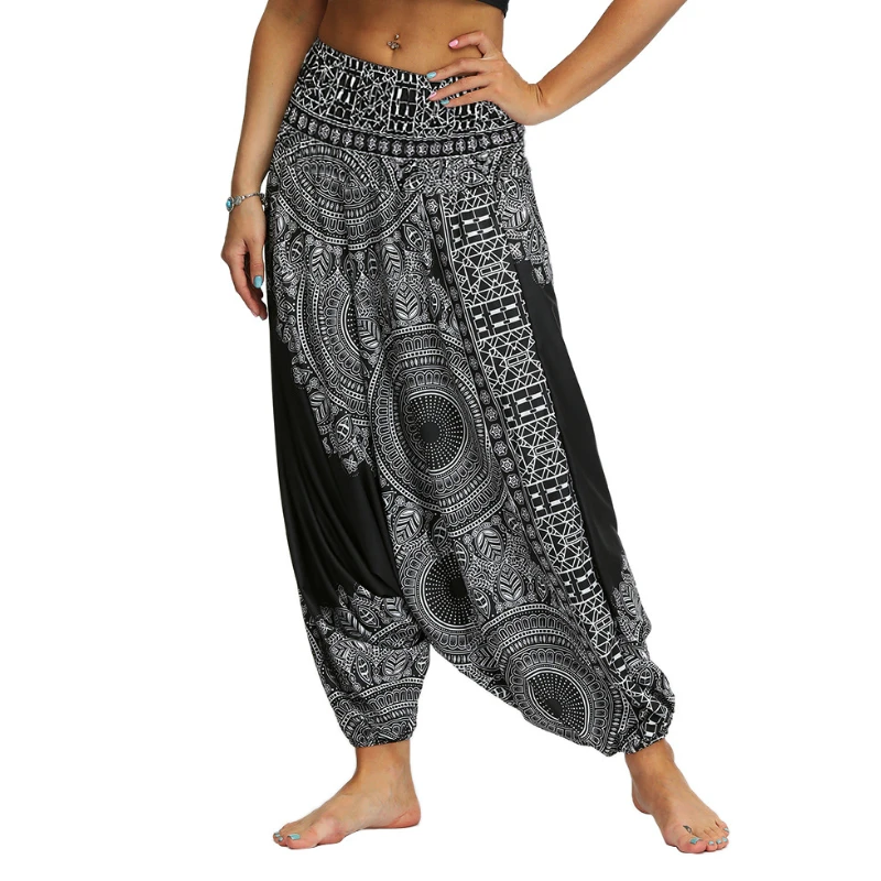

Printed Women's Lantern Yoga Pants Plus Size Fitness Sports Dance Pants yoga leggings high waist yoga pants plus size