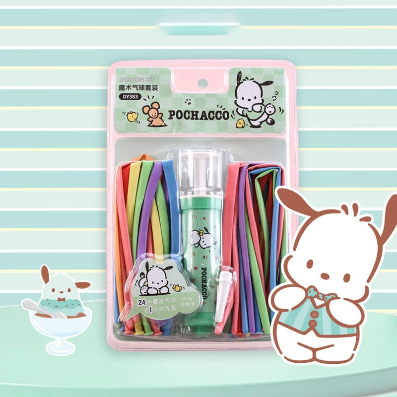 

2-50 шт. Sanrio Pachacco Kuromi детские игрушки Воздушные шары многоцветный пастельный Новый кавайный Творческий декор для дня рождения Хэллоуин подарок