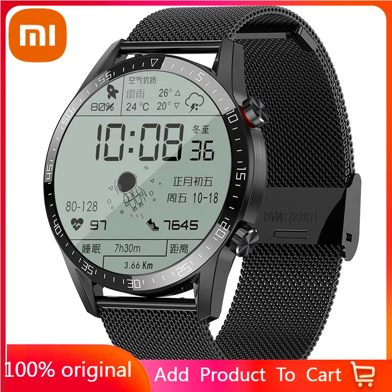 

Xiaomi Relogio Inteligente Smart Watch Android Men Bluetooth Call Smartwatch ECG Smart Watch for Android Phone Iphone IOS