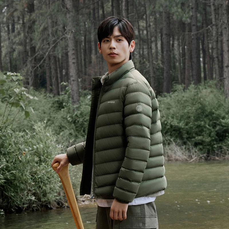 Мужской непромокаемый пуховой пуховик BOSIDENG 90% гусиный пух 700 FP B30131031