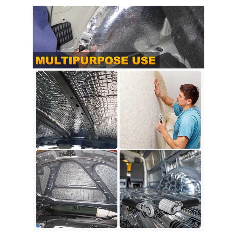 Авто колесный ролик звуковой глушитель 2 шт. термозащитный коврик