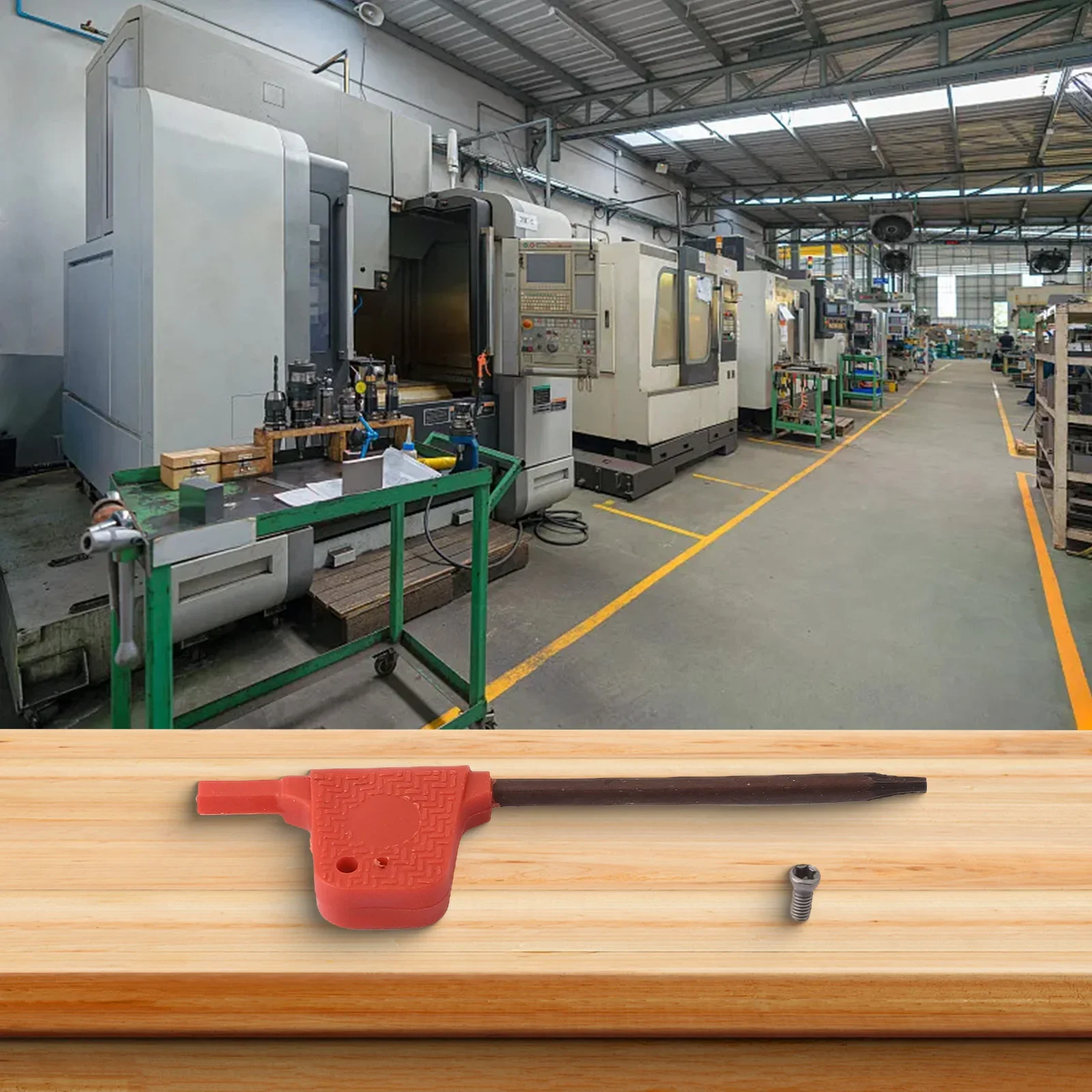 Твердосплавные пластины токарный станок с ЧПУ Torx шестигранник M2.5 X 6 мм винтовая