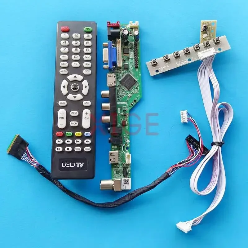 Комплект сделай сам для освещения/S01/T02/V01 экран ноутбука 14 дюймов HDMI + VGA AV USB