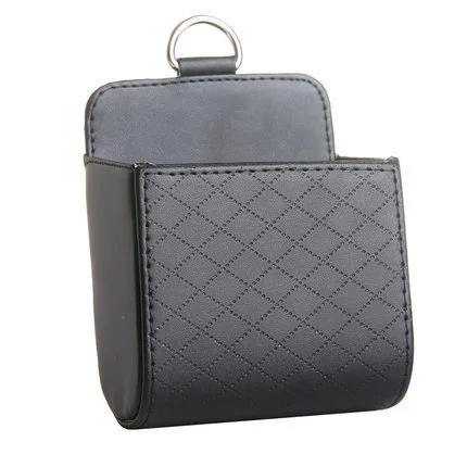 

Automobile laifengkou mobile phone bag automobile air inlet mobile phone bag wind pocket automobile leather receiving box