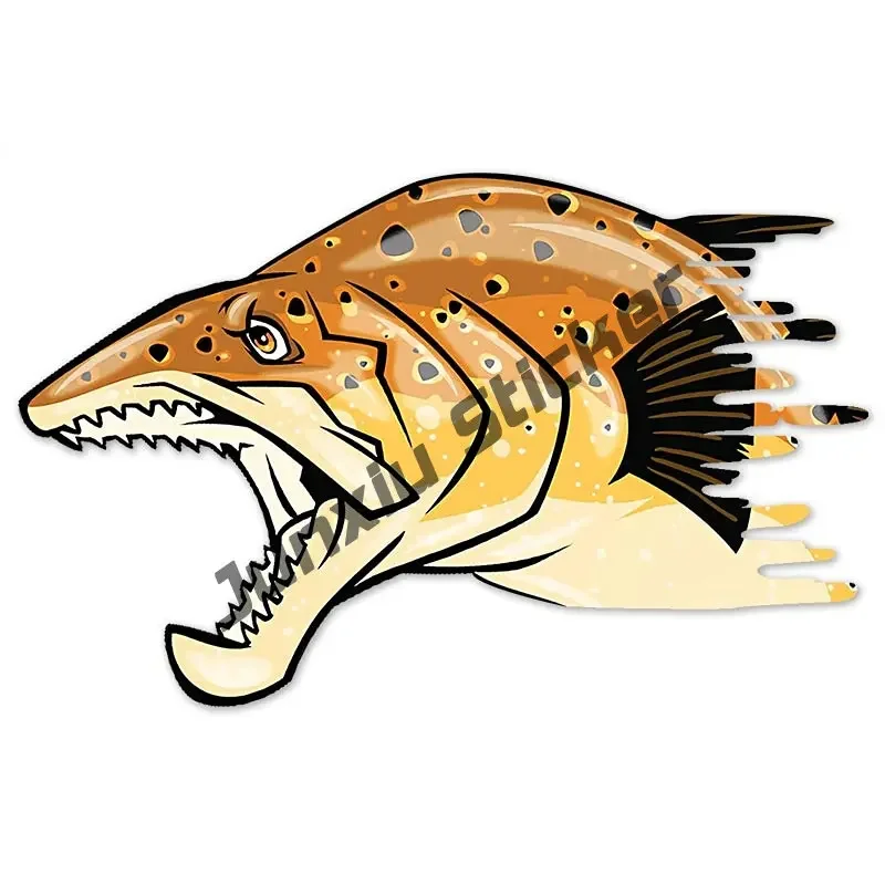 

Форель рыба автомобильные наклейки Скелет Рыба кости каяк рыбалка виниловые наклейки Стикеры граффити наклейка Ван JDM RV Водонепроницаемый Мультфильм Oem