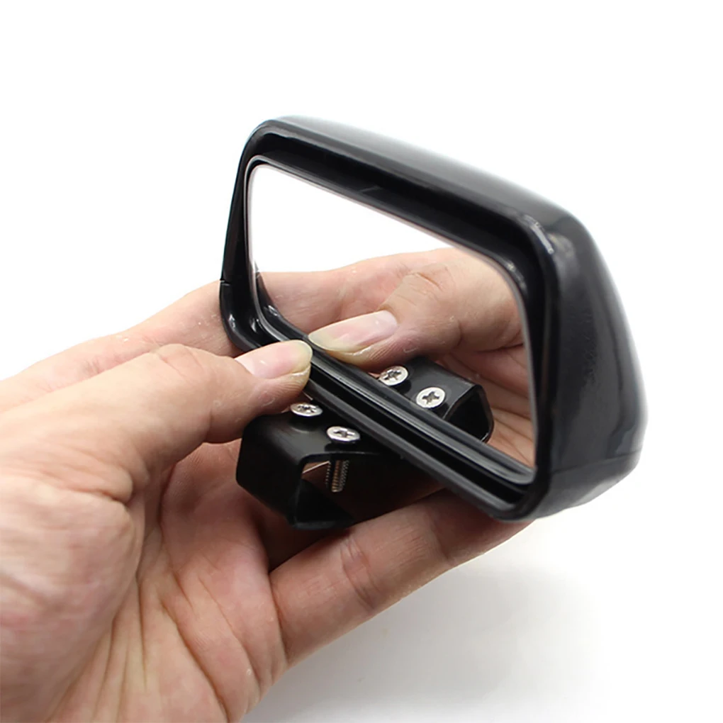 

Pack of 2 Angle Adjustable Rearview Mirror Plastic Housing Motorcycle Parking Assistant Wide-angle Convex Mirrors