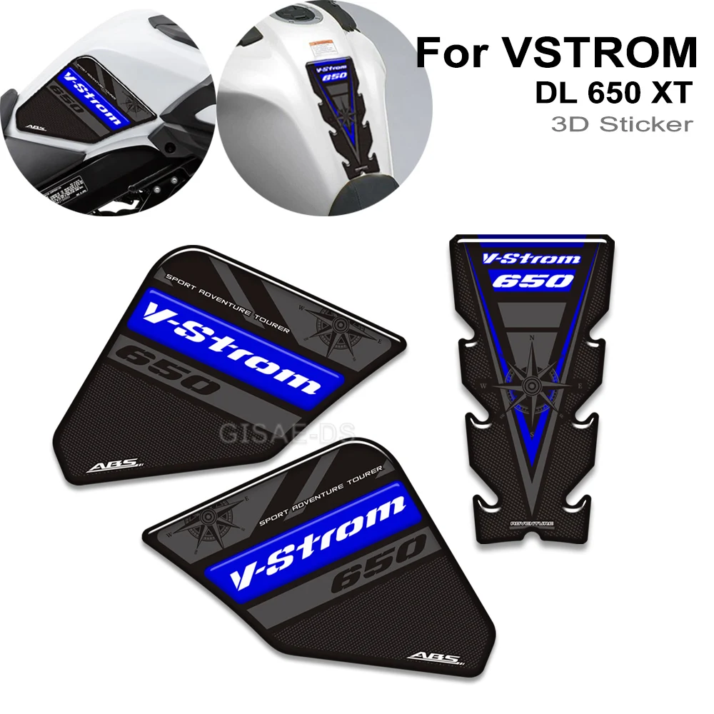 Защитные наклейки TankPad для резервуара комплект топливного масла приключения Suzuki