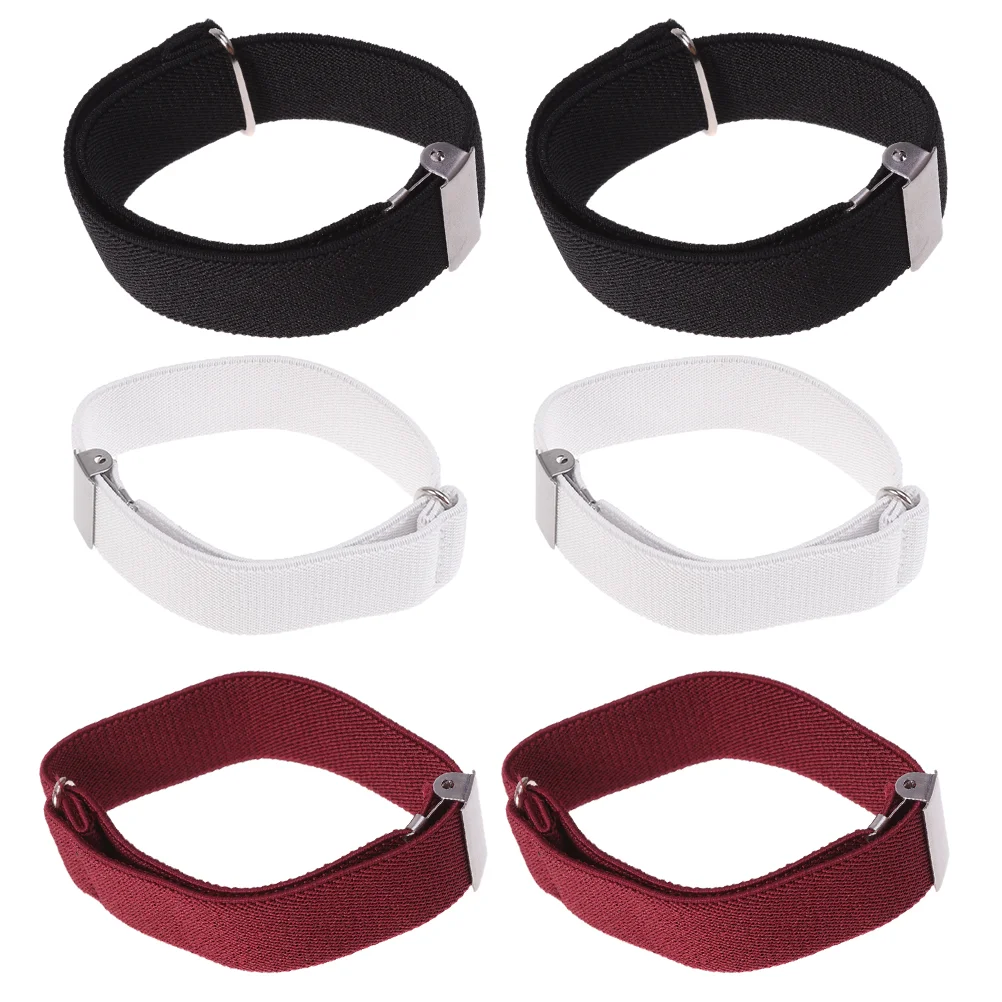 

3 Pairs Shirt Garters Unisex Shirt Armbands Shirt Sleeve Holders for Women Men