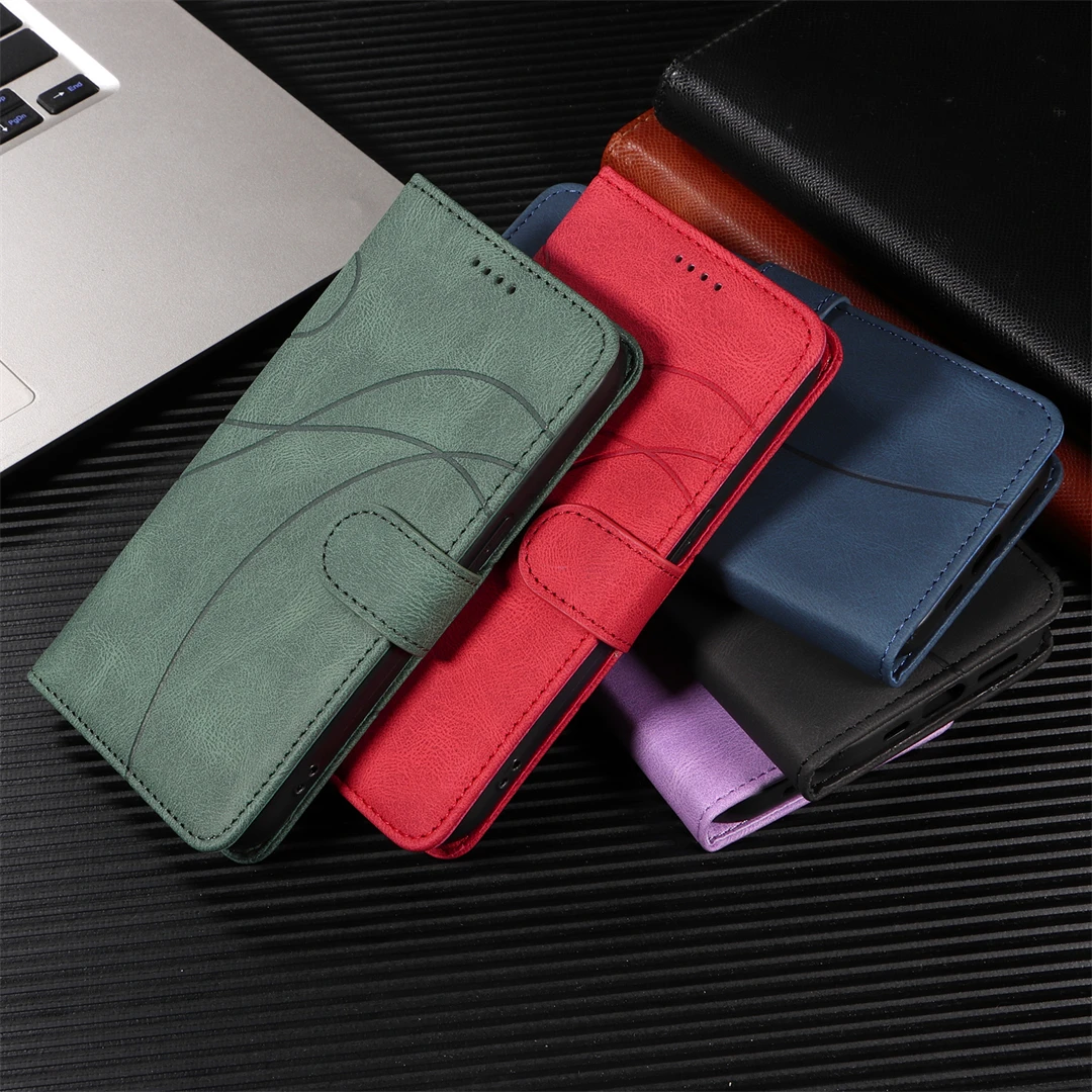 Кожаный чехол-книжка для Nokia G42 NokiaG42