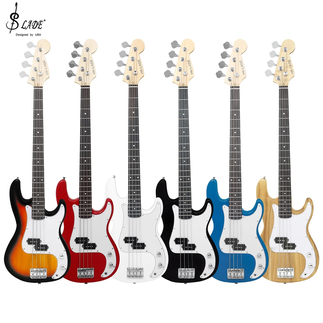 

Мини-гитара SLADE электрическая, 4 струны, 20 ладов, с усилителем