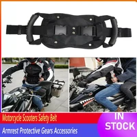 universal motorcycle scooters safety belt rear seat passenger grip grab handle non slip strap motorcycle security seat stra